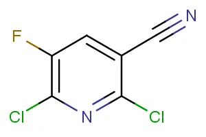 2,6-dichloro-5-fluoropyridine-3-carbonitrile