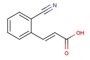 (2E)-3-(2-cyanophenyl)prop-2-enoic acid