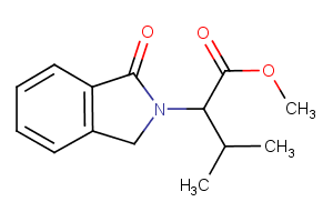 methyl 3-methyl-2-(1-oxo-1,3-dihydro-2H-isoindol-2-yl)butanoate