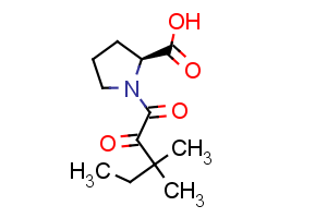 (2S)-1-(3,3-dimethyl-2-oxopentanoyl)pyrrolidine-2-carboxylic acid