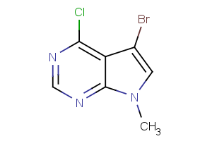 5-bromo-4-chloro-7-methyl-7H-pyrrolo[2,3-d]pyrimidine