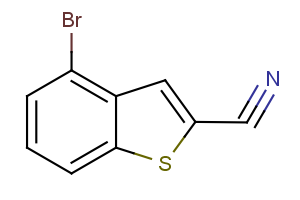 4-bromo-1-benzothiophene-2-carbonitrile