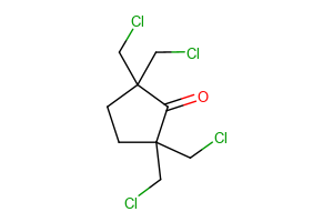 2,2,5,5-tetrakis(chloromethyl)cyclopentan-1-one