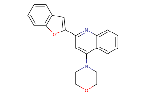 2-(1-benzofuran-2-yl)-4-(morpholin-4-yl)quinoline