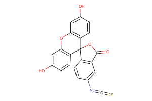 Fluorescein-5-isothiocyanate, C21H11NO5S