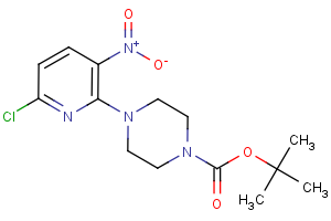 tert-butyl 4-(6-chloro-3-nitropyridin-2-yl)piperazine-1-carboxylate