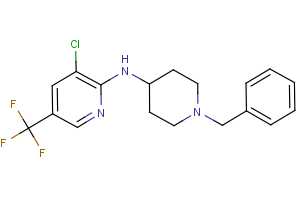 N-(1-benzylpiperidin-4-yl)-3-chloro-5-(trifluoromethyl)pyridin-2-amine