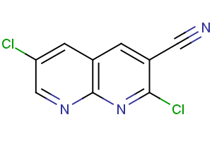 2,6-dichloro-1,8-naphthyridine-3-carbonitrile