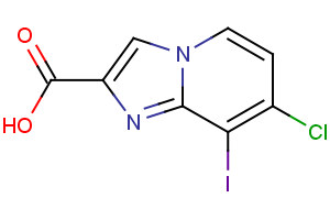7-chloro-8-iodoimidazo[1,2-a]pyridine-2-carboxylic acid