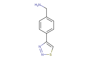 1-[4-(1,2,3-thiadiazol-4-yl)phenyl]methanamine