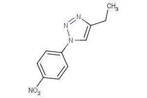 4-ethyl-1-(4-nitrophenyl)-1H-1,2,3-triazole