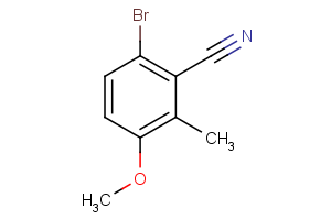 6-bromo-3-methoxy-2-methylbenzonitrile