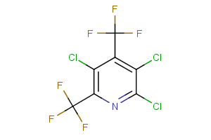 2,3,5-trichloro-4,6-bistrifluoromethyl pyridine