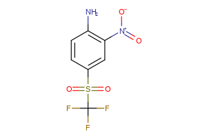 2-Nitro-4-[(trifluoromethyl)sulphonyl]aniline