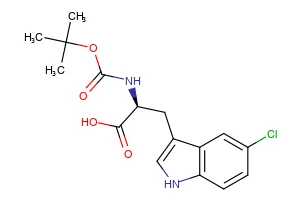 (S)-2-(N-Boc-Amino)-3-(5-chloroindol-3-yl)propanoic acid