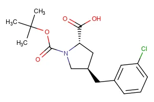 Boc-(R)-gamma-(3-chloro-benzyl)-L-proline