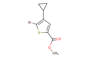 Methyl 5-bromo-4-(cyclopropyl)thiophene-2-carboxylate