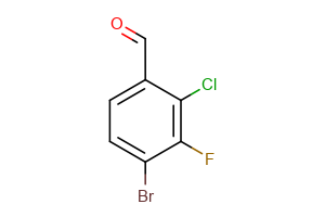 4-Bromo-2-chloro-3-fluorobenzaldehyde