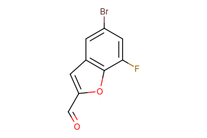 5-Bromo-7-fluorobenzofuran-2-carboxaldehyde
