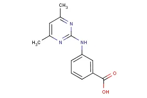 3-[(4,6-Dimethylpyrimidin-2-yl)amino]benzoic acid