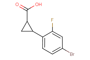 2-(4-Bromo-2-fluorophenyl)cyclopropane-1-carboxylic acid
