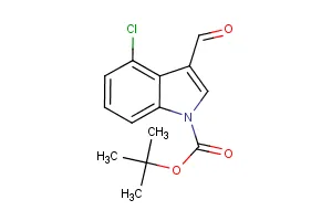 4-Chloro-3-formyl-1H-indole, N-BOC protected