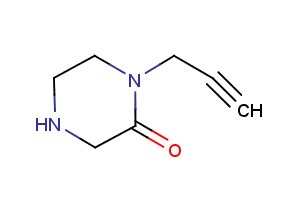 1-(Prop-2-yn-1-yl)piperazine-2-one
