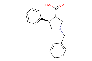 (3S,4R)-1-benzyl-4-phenylpyrrolidine-3-carboxylic acid