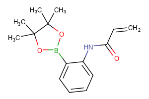 N-[2-(4,4,5,5-tetramethyl-1,3,2-dioxaborolan-2-yl)phenyl]prop-2-enamide