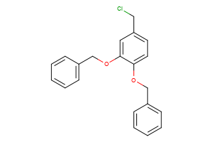 (((4-(Chloromethyl)-1,2-phenylene)bis(oxy))bis(methylene))dibenzene