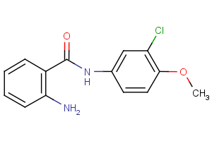 2-amino-N-(3-chloro-4-methoxyphenyl)benzamide