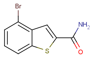 4-bromo-1-benzothiophene-2-carboxamide