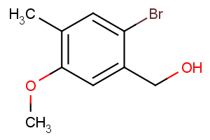 (2-bromo-5-methoxy-4-methylphenyl)methanol