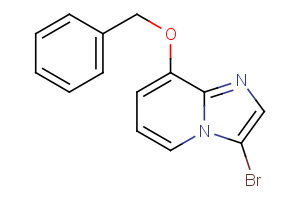 8-(benzyloxy)-3-bromoimidazo[1,2-a]pyridine
