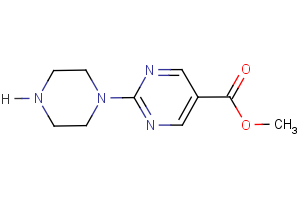 methyl 2-(piperazin-1-yl)pyrimidine-5-carboxylate