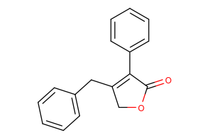 Gymnoascolide A; 3-Benzyl-2-phenyl butenolide; 4-Benzyl-3-phenyl-5H-furan-2-one