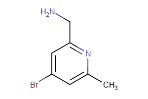 (4-Bromo-6-methylpyridin-2-yl)methanamine