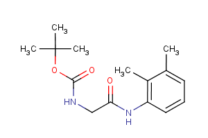 carbamic acid, [2-[(2,3-dimethylphenyl)amino]-2-oxoethyl]-, 1,1-dimethylethyl ester