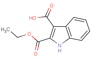2-(ethoxycarbonyl)-1H-indole-3-carboxylic acid