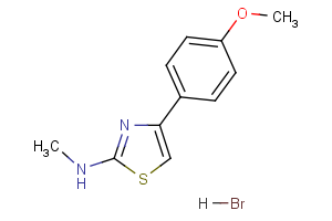 4-(4-methoxyphenyl)-N-methyl-1,3-thiazol-2-amine hydrobromide