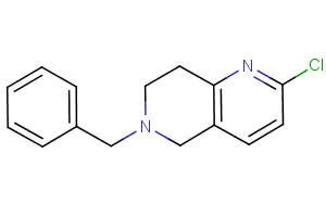 6-Benzyl-2-chloro-5,6,7,8-tetrahydro-1,6-naphthyridine