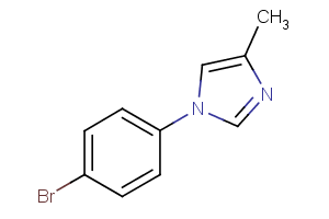 1-(4-bromophenyl)-4-methyl-1H-imidazole
