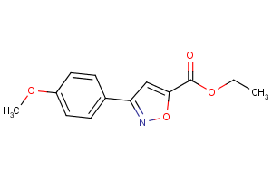 Ethyl 3-(4-methoxyphenyl)isoxazole-5-carboxylate