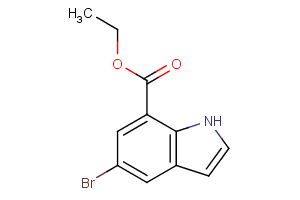 Ethyl 5-bromo-1H-indole-7-carboxylate