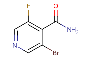 3-Bromo-5-fluoroisonicotinamide