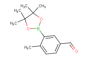 4-Methyl-3-(4,4,5,5-tetramethyl-1,3,2-dioxaborolan-2-yl)benzaldehyde