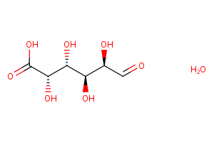 (2S,3R,4S,5R)-2,3,4,5-Tetrahydroxy-6-oxohexanoic acid hydrate(mixture of isomers)