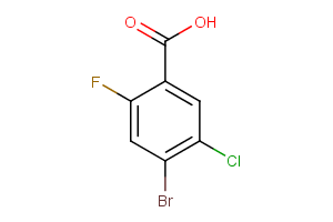 4-Bromo-5-chloro-2-fluorobenzoic acid