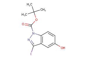 tert-Butyl 5-hydroxy-3-iodo-1H-indazole-1-carboxylate
