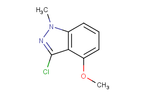 3-Chloro-4-methoxy-1-methyl-1H-indazole